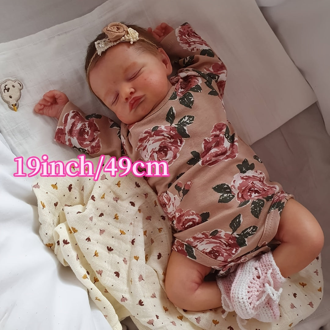 Lifelike 19 Rosalie Reborn Youngsters Doll Soft Touch Realistic