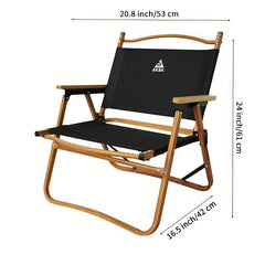 High Back Camping Chair Portable Lightweight with Carry Bag