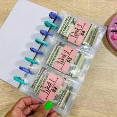 52 Week Savings Challenge Binder with Cash Envelopes