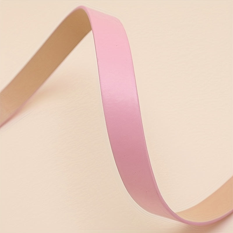 Pink Rhinestone Star Buckle Y2K Belt