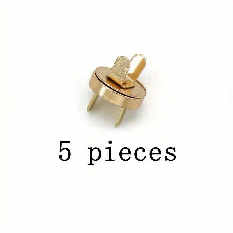 5pcs Round Strong Magnet Metal Card Buckle Magnetic Snap Button