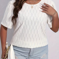  Geometric Print Short Sleeve Tee