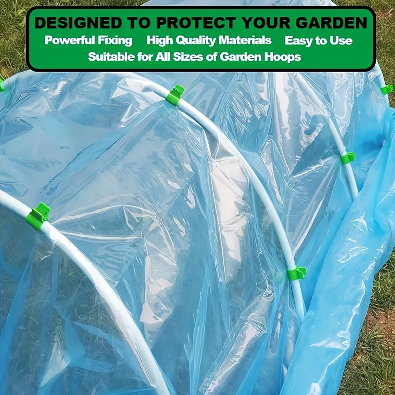 20-30pcs Greenhouse Clamps for Easy Garden Netting Securement