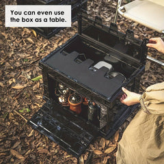 Large Capacity Folding Camping Box with Lid