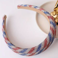 Independence Knotted Hair Band American Flag Element Head Hoop