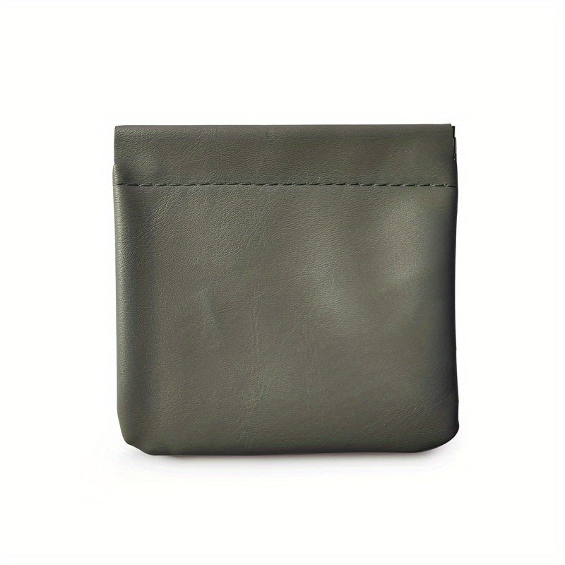 Mini Solid Coin Purse Portable Storage Organizer