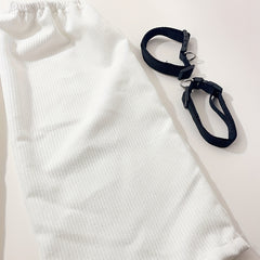 Ribbed Leg Warmers Knee High Socks Women's Stockings