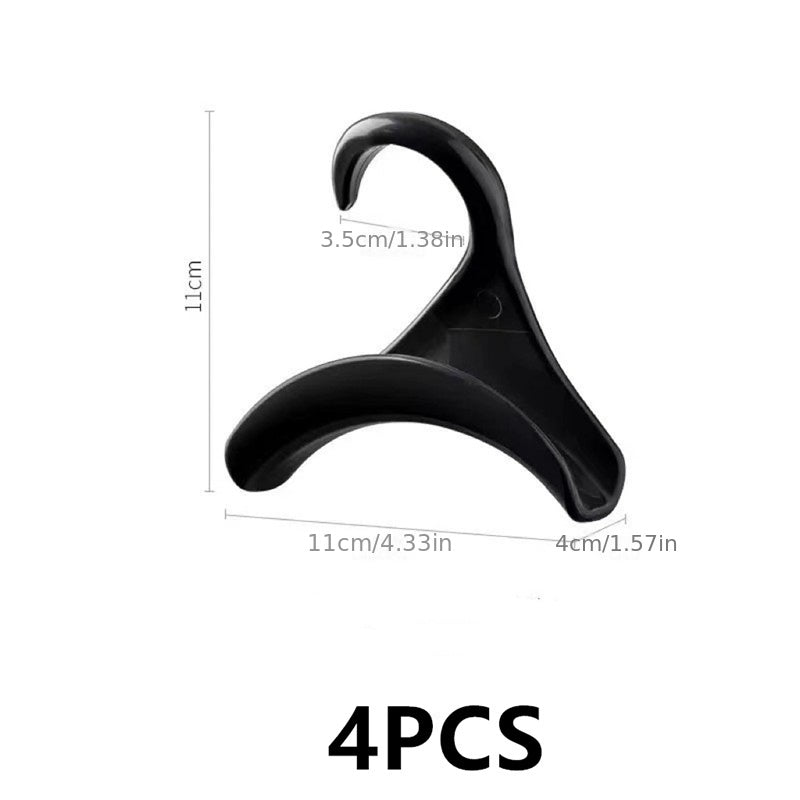 10pcs Purse Hanger Hook Acrylic Bag Holder Closet Organizer Storage