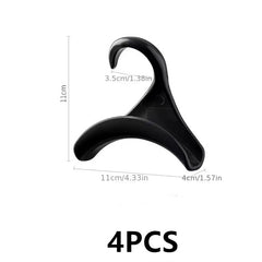 10pcs Purse Hanger Hook Acrylic Bag Holder Closet Organizer Storage