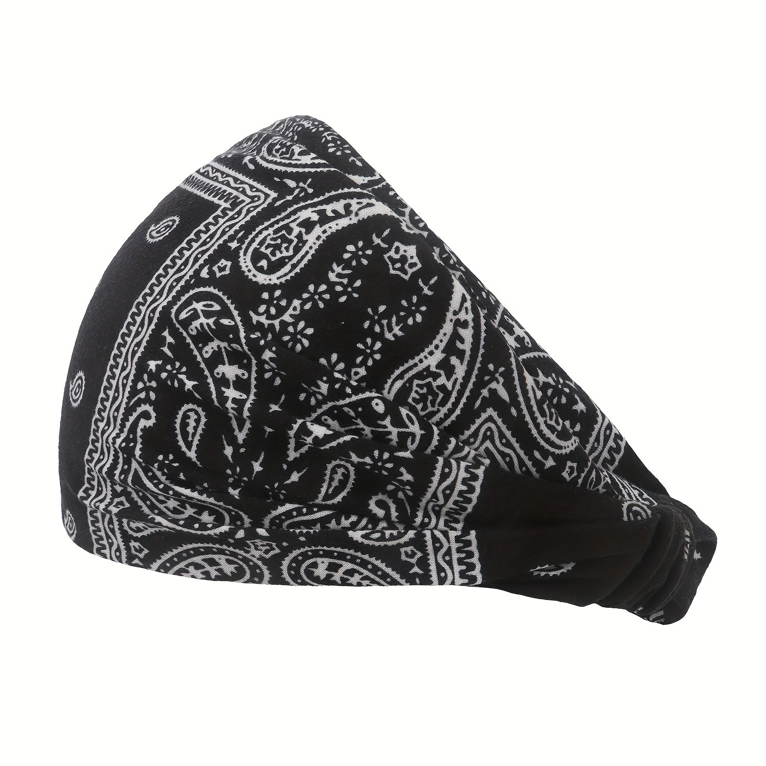 Paisley Headband Stretchy Boho Style Hair Band Headdress