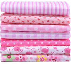 28pcs Floral Patchwork Fabric Bundle 24x24 Precut Squares Quilting Sewing Crafts