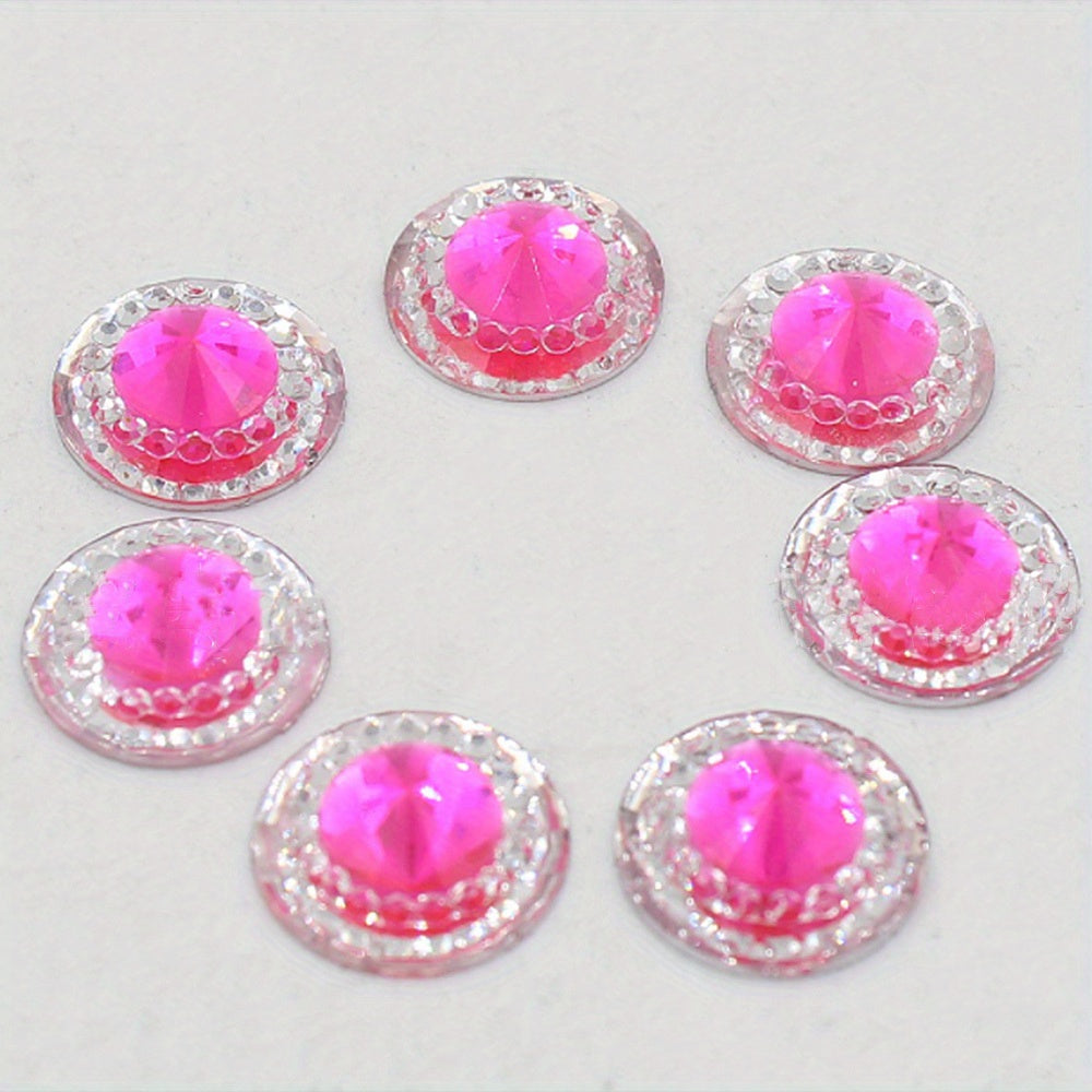 47inch 30pcs Flat Back Beads for Hats Gloves Bags Shoes T-shirts Jeans Crafts