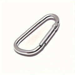 2pcs Aluminum Alloy Carabiner Safety Buckles for Camping Hiking