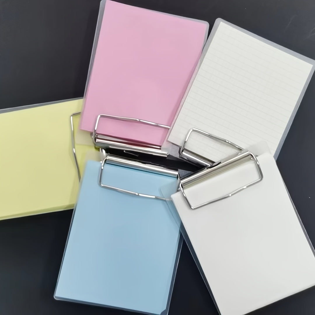 Sticky Notes With Acrylic Board Clip, Various Colors