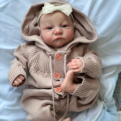 18in Reborn Dolls Realistic Newborn Silicone Baby Doll