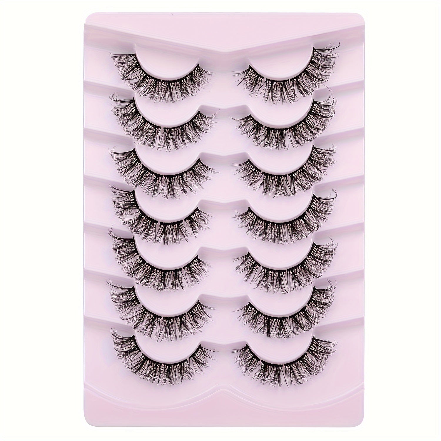 Natural Look 3D Individual Lashes 15mm Cluster Lash Extensions DIY Strip