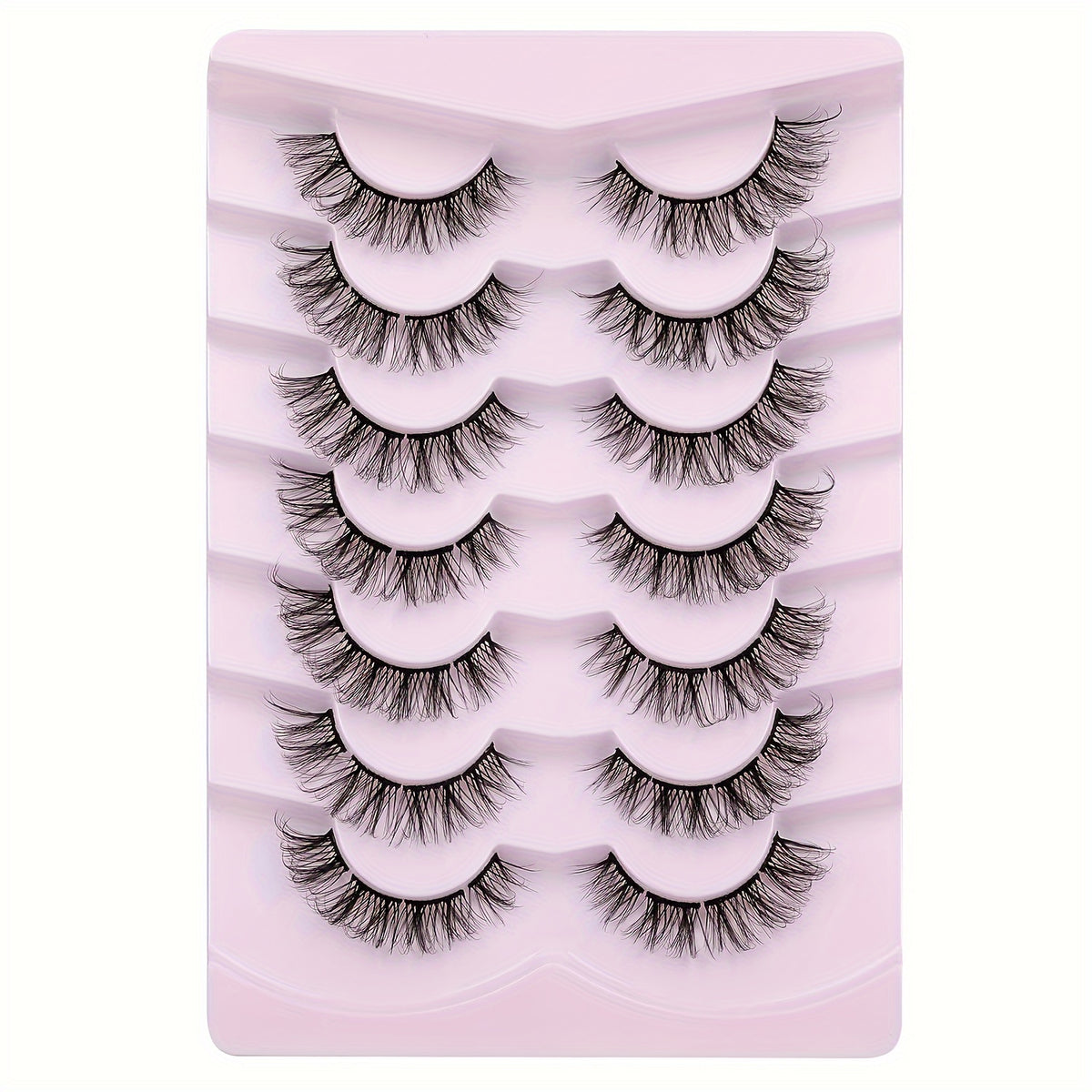 Natural Look 3D Individual Lashes 15mm Cluster Lash Extensions DIY Strip