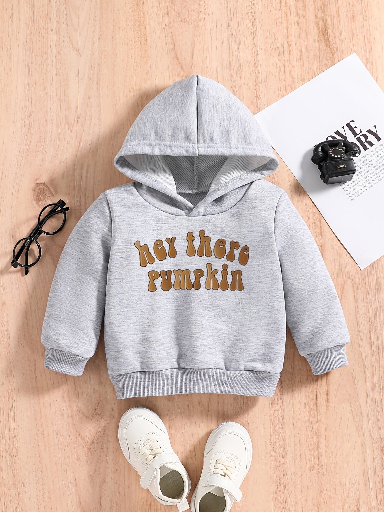 Hey There Pumpkin Baby Hoodie Sweatshirt