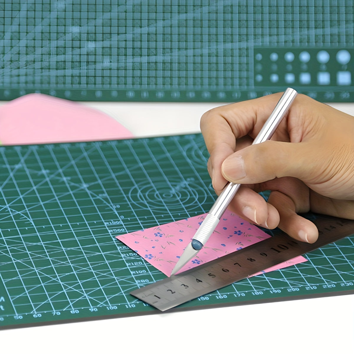 A4 Self Healing Cutting Mat Three Layer Rubber Board for Crafts