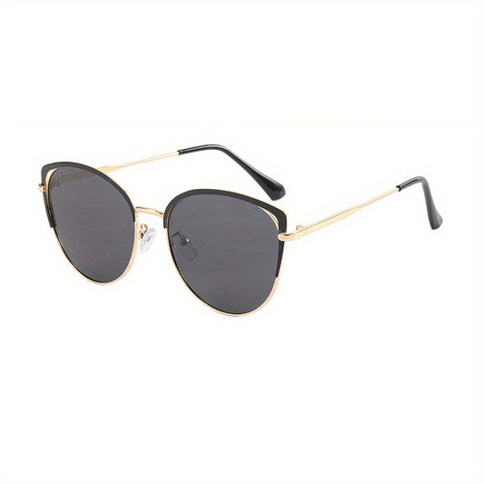 Ombre Cat Eye Sunglasses For Women Hollow Gradient UV400 Sun Shades Glasses