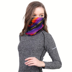 UV Protection Scarf with Ear Loops for Sports