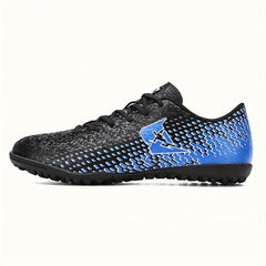 Men's Turf Football Boots Anti Skid Lace Up TF Soccer Cleats