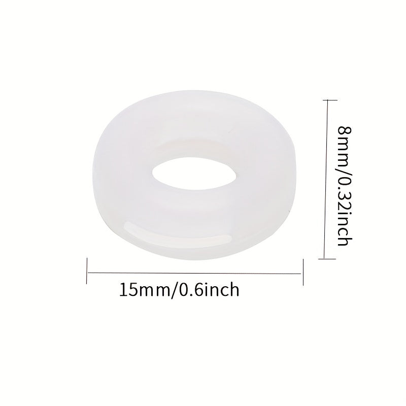Silicone Glasses Ear Grip Strap Holder Anti Slip for Eyewear - Clear