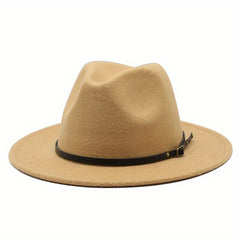 Retro Breathable Fedora Cap for Men and Women