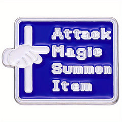 Magical Brooch Pin Jewelry for Summoning Power