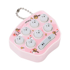 Pocket Mini Whack a mole Game Console with Keychain