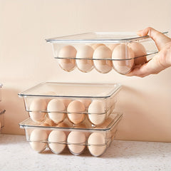 Egg Container Refrigerator Storage Box 12/14 Egg Organizer Holder