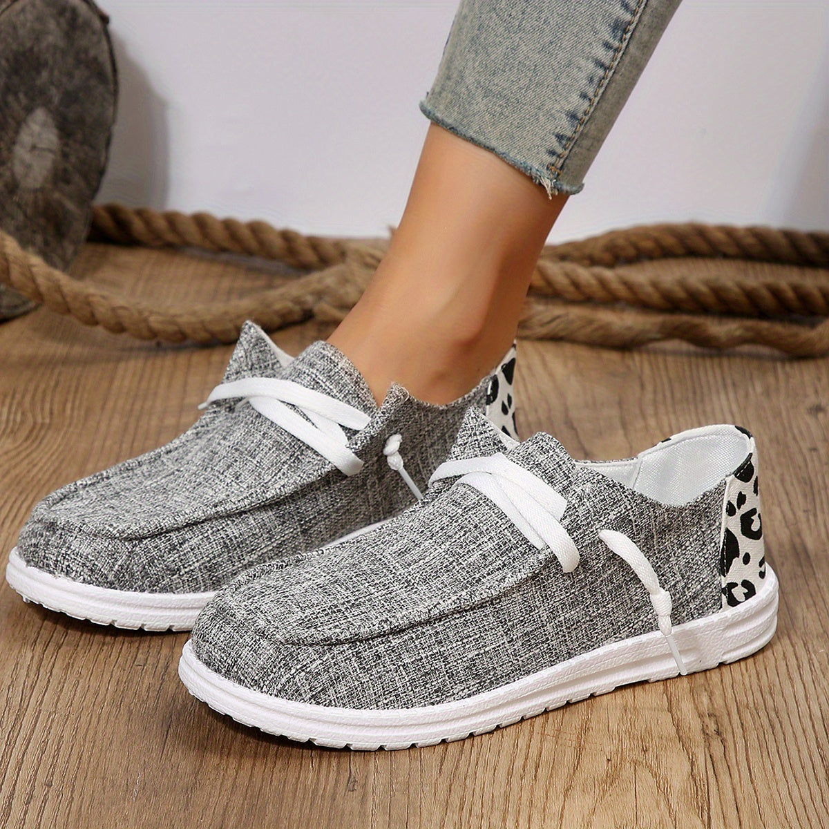 Women's Dairy Cow Pattern Walking Shoes - Light & Breathable