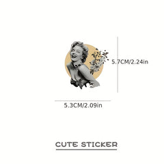 60pcs Abstract People Stickers Graffiti Decals DIY Stationery and Plastic