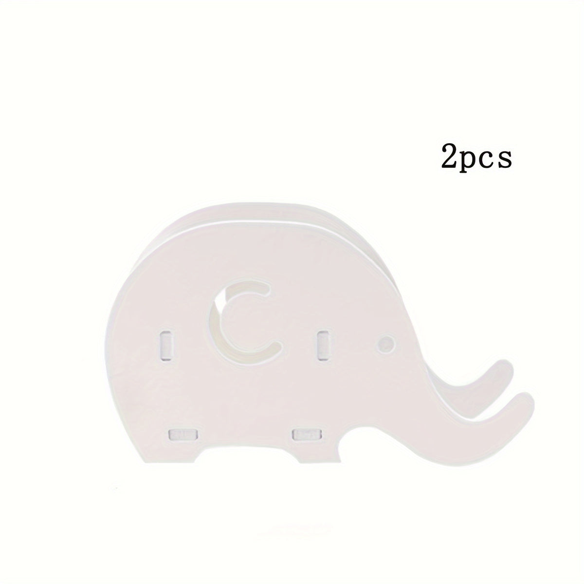 Elephant Shape Pen Holder With Phone Stand Makeup Brush Stationery Storage Rack
