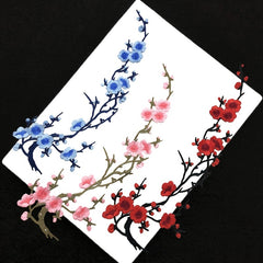 Flower Embroidery Cloth Sticker Cheongsam Skirt Decoration Patch