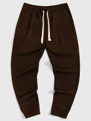 Men's Print Sweatpants Casual Drawstring Joggers With Pockets