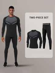 Men's 2 Piece Skinny Fit T-Shirt and Leggings Set