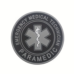 EMT Enamel Brooch Pin Soft Rubber Reflective Badges