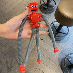 Suction Cup Robot Cartoon Decompression Toy