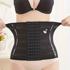 Breathable Waist Trainer Trimmer Belt Tummy Control Compression Wrap