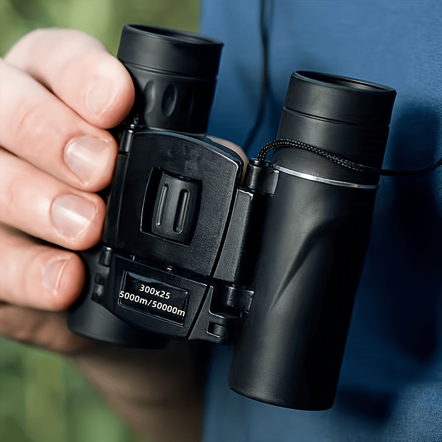 Foldable Binoculars HD Portable Waterproof Anti-fog Bird Watching Travel Concert