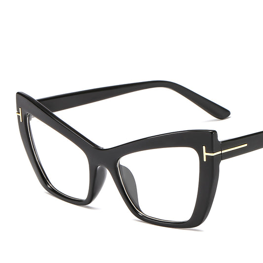 Vintage Cat Eye Glasses Frames - Oversized Retro Style Eyewear
