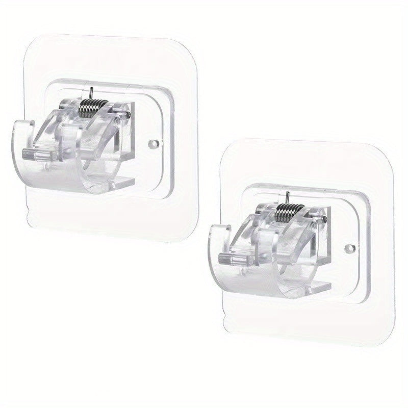Adhesive Curtain Rod Brackets for Bathroom Hotel