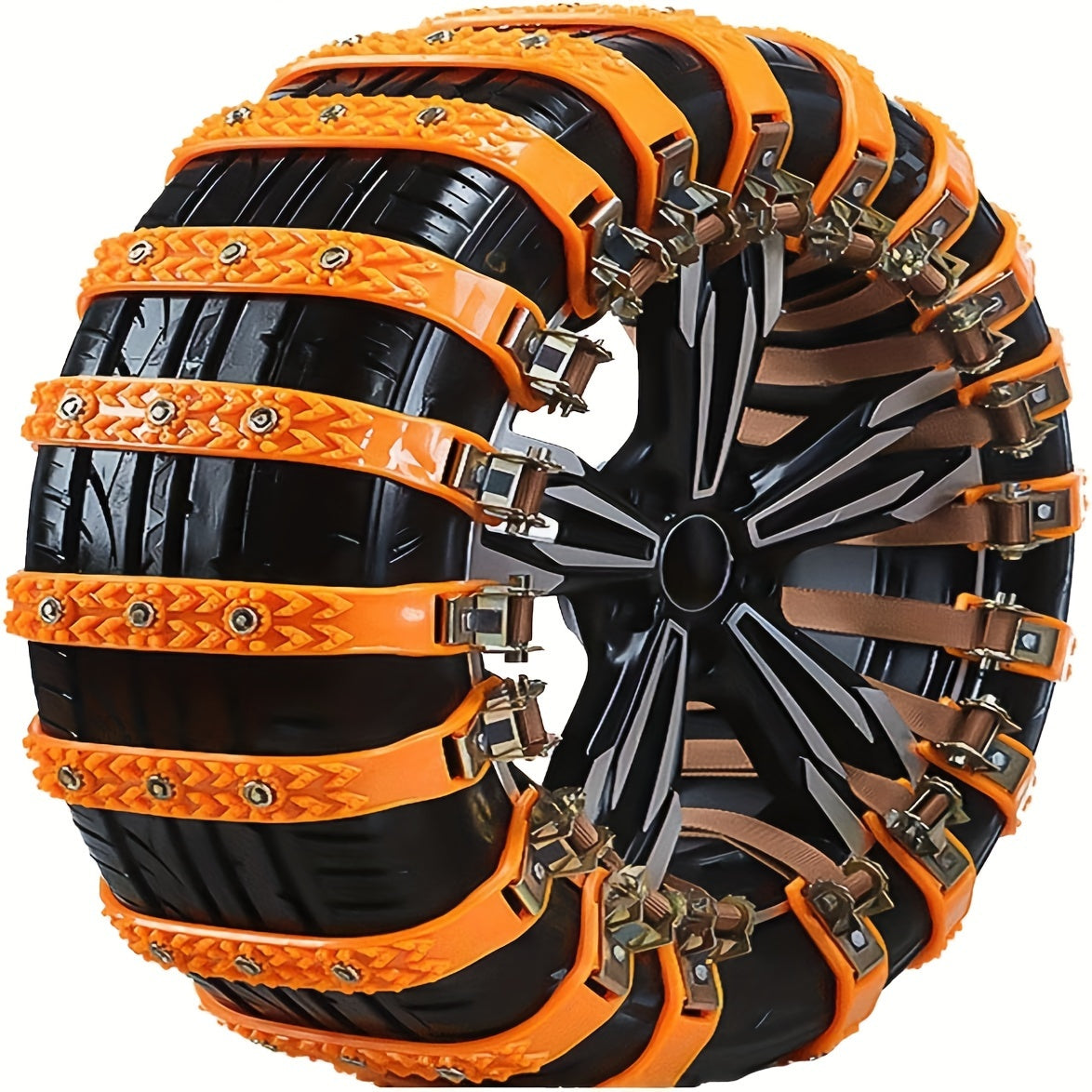 Car Tire Chains TPU Anti Skid Snow Chains Off Road Safety Driving Tire Chain