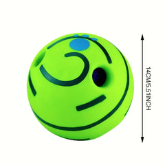 Interactive Dog Toy Wobble Wag Giggle Ball LED Lights Fun Sounds