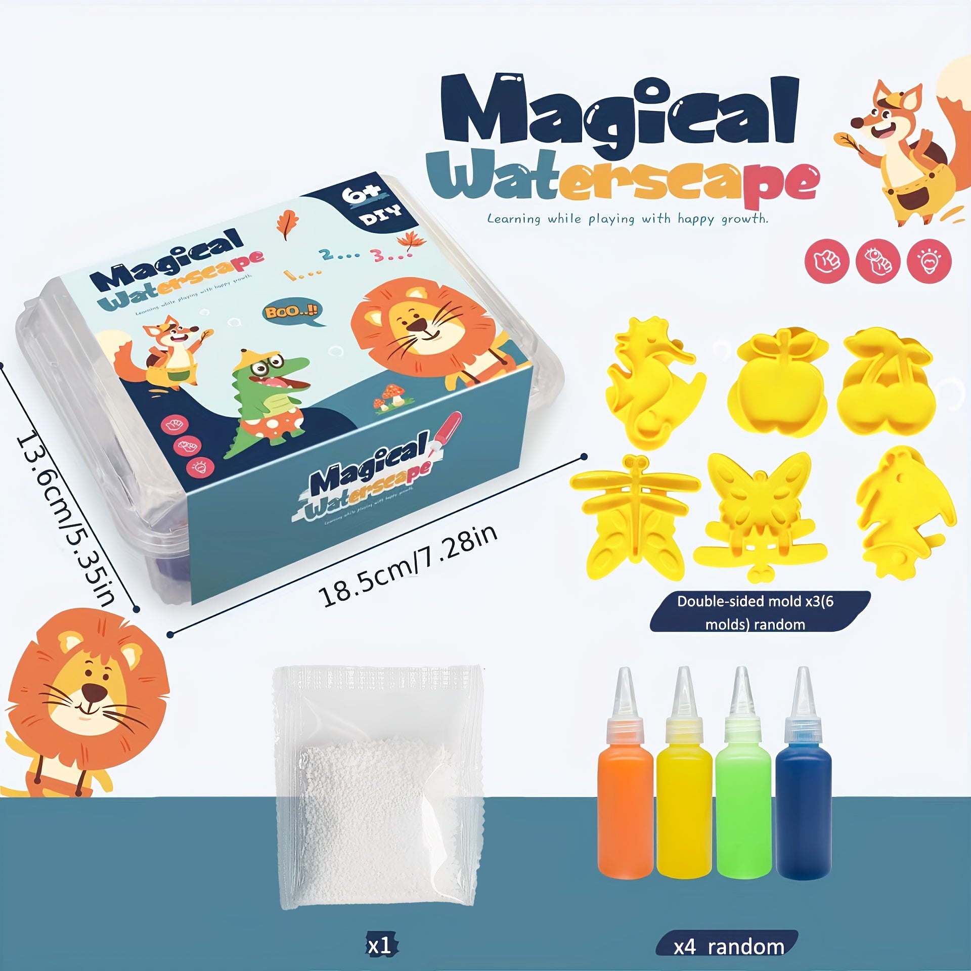 DIY Freehand Educational Toy Magic Water Elf Interactive Game Children's Gift