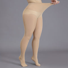  Plain Nylon High Rise Stretchy Stockings