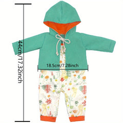17" 18" Doll Clothes 43 Doll Clothing Outfit Set