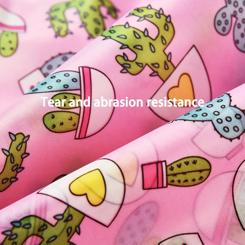 Fashionable Printed Handbag Foldable Portable Lightweight Tote Bag