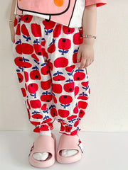 Kids Mosquito-Proof Cartoon Print Pants for Spring, Summer & Autumn